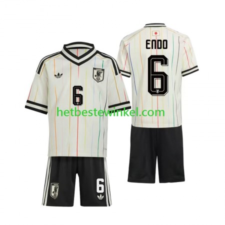 Japan Wataru Endo 6 World Cup Voetbalshirts Kind Uit 2026 Japan Wataru Endo 6 World Cup Voetbalshirts Kind Uit 2026